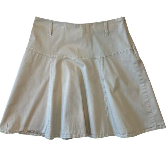 Tommy Hilfiger High Waisted Mini Skirt Tan Size 2 - Picture 5 of 5